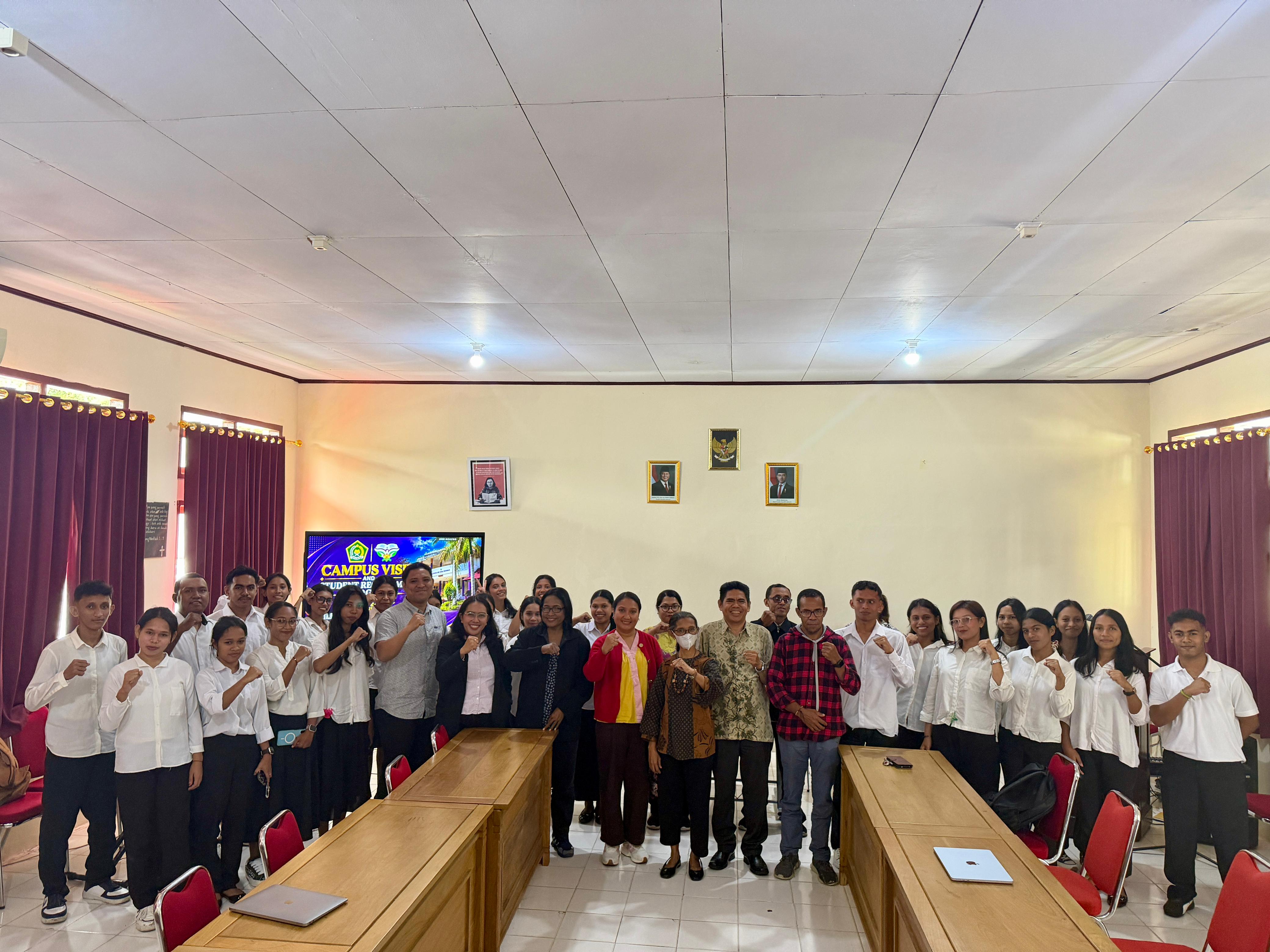Fakultas Ilmu Sosial Keagamaan IAKN Ambon Sambut Mahasiswa Baru Melalui Campus Visit and Student Recruitment Program